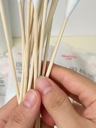 医用棉签大头棉签一次性妇科无菌灭菌脱脂20cm大棉棒家 #棉签 #棉签棒