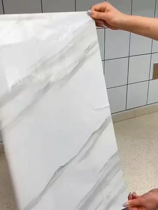 厨房防油贴纸灶台耐高温加厚耐磨橱柜防水大理石纹PVC自粘贴墙纸#家居好物 #厨房防油贴纸 #耐高温贴纸 #防水贴纸 #灶台装饰