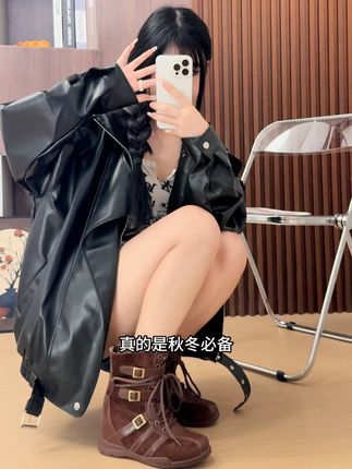 这双鞋我真的不敢再穿了,真的太夸张了,穿上之后直接从160变成一米七#ootd穿搭 #时髦精 #显高显瘦显腿长 #辣妹穿搭 #矮子乐