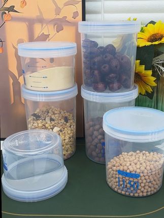 厨房收纳盒 轻松解决食材存放难题!拧盖密封盒,厨房、冰箱都能装。#杂粮收纳盒厨房 #厨房收纳盒神器 #五谷杂粮收纳盒是家中必备神器 #厨房收纳盒子