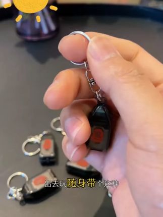 迷你折叠指甲剪不锈钢便携式修甲工具指甲套装创意钥匙扣配件