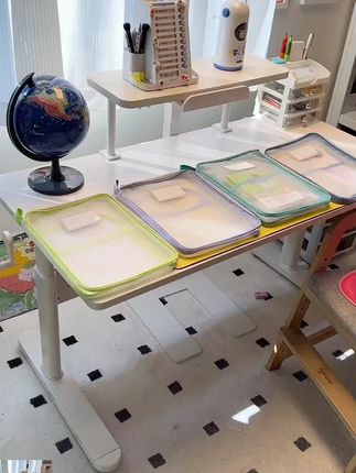 L型大开口学科科目袋分类袋a4文件袋小学生透明综合资料袋拎书袋 #科目袋 #书袋 #学习用品 #开学必备 #文具安利