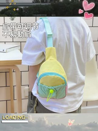 幼儿园儿童包包新款男童宝宝外出配饰胸包帅气女孩斜挎包证件包 #收纳好物 #收纳 #收纳用品