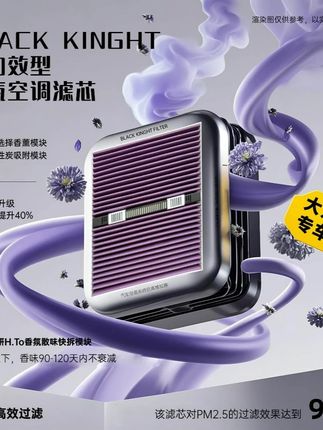 #郝邵文推荐 黑骑士【大众车型】专用多功能抑菌除霉可快拆香薰模块新款空调滤芯 #空调滤芯 #新款空调滤芯 #香薰模块 #可快拆香薰模块