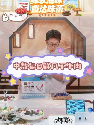 中敖每日鲜内蒙古特产风干牛肉250g*2袋深夜充饥牛肉干 #中敖每日鲜风干牛肉 #中敖每日鲜 #风干牛肉 #风干牛肉干 #好物甄选