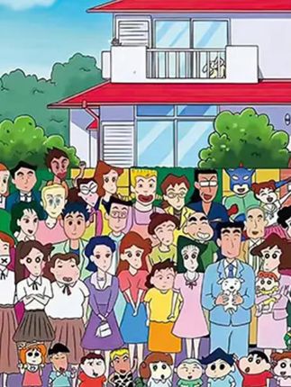 #拼图 郝劭文推荐蜡笔小新全家福1000片带相框卡通动漫益智拼图拼图1000片带相框#全家福拼图 #蜡笔小新拼图 #卡通拼图 #拼图推荐