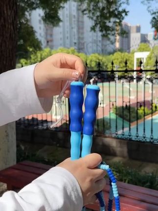 T儿童竹节跳绳批发小学生幼儿园专用绳可调节跳绳初学小孩专业 #跳绳 #跳绳推荐 #跳绳分享 #跳绳种草 #竹节跳绳