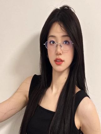 【高品质光学镜片】老钱风清冷猫眼镜框金属钛架女超轻无度数方圆脸#老钱风眼镜 #近视眼镜 #猫眼眼镜 #超轻眼镜