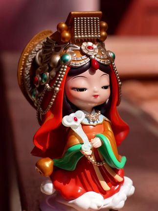 妈祖登场,有没有抽到隐藏款妈祖的#福福贴贴 #盲盒 #拆盒 #妈祖