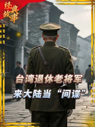 台湾退休老将军来大陆,托人找了份“间谍”工作,种橘子有经费 #近代史 #人物故事 #历史影像