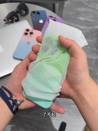 渐变无边框手机壳 #苹果手机壳 #爆款 #新款 #iphone手机壳推荐 #学生党好物推荐