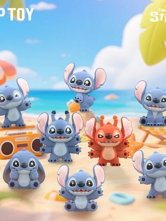 TOPTOY正版迪士尼史迪奇MINI绒绒系列盲袋桌面车载摆件送女生礼物#盲盒  #盲盒礼物  #摆件  #摆件礼物  #桌面摆件