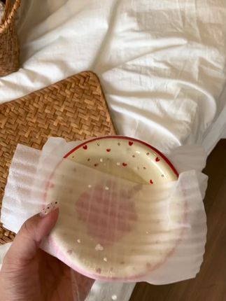 真的没想到这个价到手四个的小碟子能这么可爱又精致!!!姐妹们真的快冲 #餐具  #颜值餐具  #小碟子