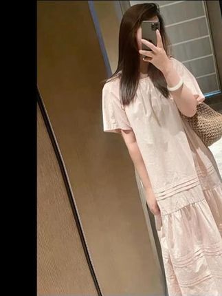 慵懒风连衣裙 ~ #慵懒风连衣裙   #小个子福音 #连衣裙  #度假穿搭  #小个子穿搭