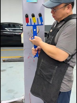 多功能磁力工具架强力磁性挂架萨宝套筒气动扳手收纳挂钩风炮挂架 #好物 #多功能 #强磁挂架