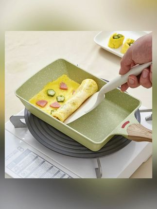 玉子烧厚蛋烧煎锅卷鸡蛋麦饭石不粘锅平底早餐锅厚蛋烧平底锅#早餐锅 #玉子烧锅 #麦饭石不粘锅 #厨房好物 #厚蛋烧