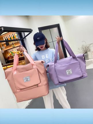 原设旅行包女短途手提袋大容量健身包行李包轻便时尚待产包收纳袋 #原设旅行包 #女短途手提 #大容量健身包 #轻便时尚 #待产包收纳
