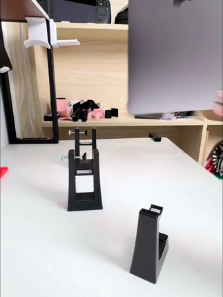 笔记本侧放新姿势:当副屏超实用 #笔记本副屏支架 笔记本侧放新姿势:当副屏超实用