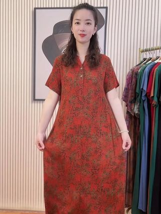 看到实物闺蜜都问链接!红配绿居然这么高级!👗显白又提气色! #夏季新款 #连衣裙 #面料柔软舒适 #谁穿谁好看 #爆款热卖中