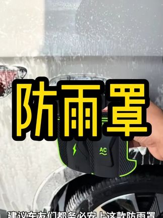 比亚迪海豚海鸥海豹秦汉宋元plus秦Ldmi汉L翻盖式方便充电防雨罩