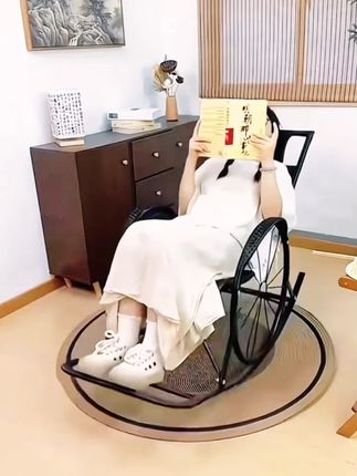 躺椅可躺可坐可睡休闲椅老人阳台专用藤编靠背椅午休家用可折叠椅#躺椅 #老人休闲椅 #可折叠椅 #阳台躺椅 #家用躺椅
