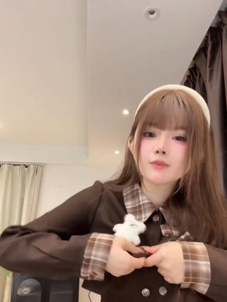 大码胖mm法式复古女秋格子西装外套连衣裙 #甜妹 #可甜可盐 #梨形身材穿搭 #当我放弃甜美风 #可甜可酷可温柔