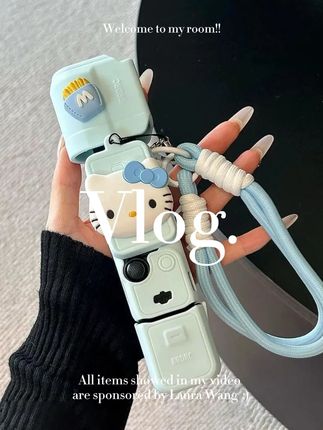 大疆pocket3保护壳哈喽kitty可爱硅胶装饰#方便又可爱