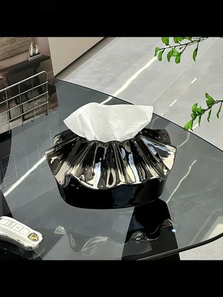 陶瓷可爱包包纸巾盒客厅高级感轻奢抽纸盒创意设计感高档茶几摆件#纸巾盒 #抽纸盒 #茶几摆件 #客厅抽纸盒