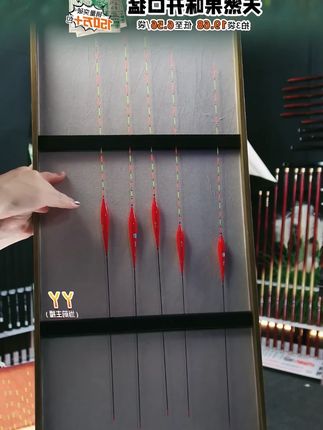 钩尖江湖沐晨C系列超视感断涂水晶尾浮漂轻口高灵敏鲫鲤鱼漂醒目#渔具用品 #爱生活爱钓鱼 #钓鱼 #鱼漂 #浮漂鱼漂