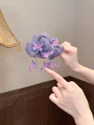 抓力强、能够牢固抓住头发不易掉落#头饰发饰 #抓夹用法 #抓夹