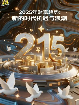 2025年财富趋势,新的时代机遇与浪潮#商业思维 #思维格局 #认知 #智慧的力量 #趋势