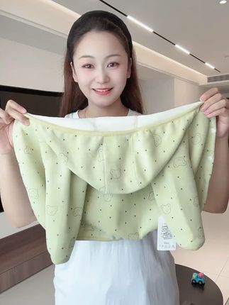 哇塞终于找到了软糯亲肤又可爱的宝宝奥粒绒开衫外套,太太太太太舒服好穿了!保护前胸后背暖暖的不着凉! #开衫外套 #儿童外套 #卫衣 #奥粒绒外套 #高品质童装