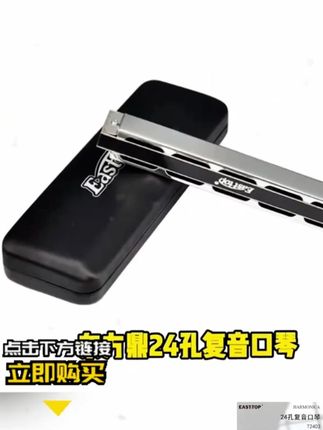 【老段吉他】推荐EASTTOP东方鼎24孔复音口琴初学者入门练习T2403#东方鼎24孔复音口琴 #好物推荐🔥 #推荐EASTTOP #初学者入门练习