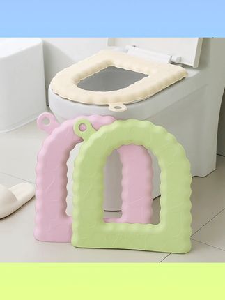 【5mm】加厚马桶坐垫秋冬家用EVA坐便垫四季通用可水洗防水马桶圈#加厚马桶坐垫 #秋冬坐便垫 #四季通用 #可水洗 #马桶圈