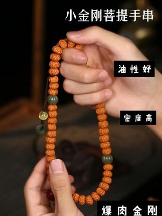 小金刚菩提手串 不是手串离不开你, 而是你离不开这份掌心的寄托与宁静。 #精神寄托 #文玩手串 #文玩爱好者 #文玩人 @抖音小助手