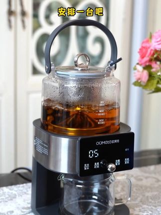 它的出现直接可以把家里的茶具都扔了,轻轻松松单手就可冲泡#泡茶 #萃茶机 #红茶