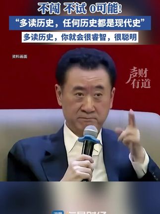 王健林:不闯 不试 0可能!