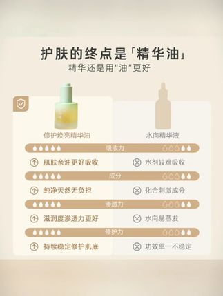 【以油养肤】千纤草菁纯修护焕亮精华油修护紧致抗皱#精华油 #千纤草护肤 #以油养肤 #抗皱修护 #焕亮肌肤