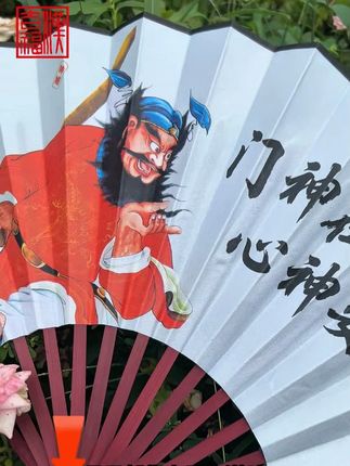 S233.有了门神扇,寻常日子也有了韵味! #汉吉福#汉吉福门神#汉吉福门神扇#非遗门神#汉吉福年画
