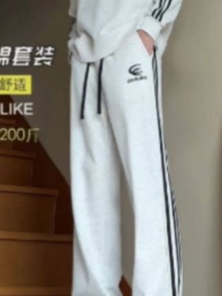 【GODLIKE/古莱登秋新品精梳棉运动套装男女同款青少年卫衣卫裤大码】#运动套装 #卫衣卫裤 #运动装 #休闲套装