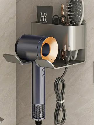 吹风机置物架免打孔卫生间电吹风支架壁挂式浴室风筒放置架子挂架#置物架 #吹风机置物架 #吹风机置物架免打孔 #吹风机置物架多功能 #支架