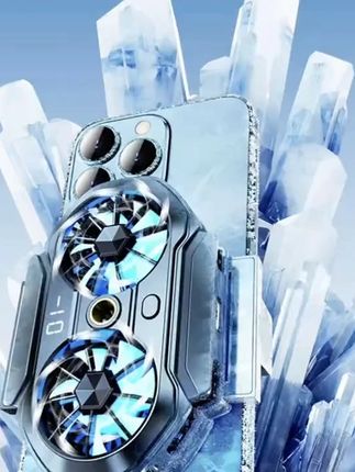 手机散热器直播专用快速降温神器半导体制冷散热背夹结冰游戏支架 #手机散热器 #直播装备 #半导体散热 #降温神器 #双风扇设计 @DOU+上热门