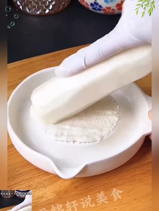【大号】陶瓷磨姜器家用手动蓉磨泥压汁蒜泥姜撞奶擦姜末汁研磨神器 #陶瓷磨姜器 #家用神器 #磨泥压汁 #厨房好物 #大号磨具