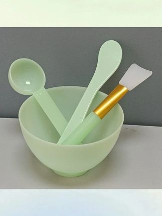 郝邵文 推荐调面膜套装软硅胶水疗美容院专用工具#勺子 #搅拌棒 #刷子 #面膜碗 #工具