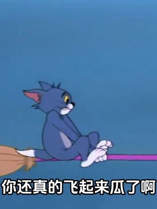 会飞的扫把 #猫和老鼠四川方言版 #猫和老鼠 #猫和老鼠搞笑配音