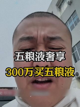 花300万买五粮液 #五粮液 #送礼佳品 #好酒推荐 #也狗 #鉴定真假