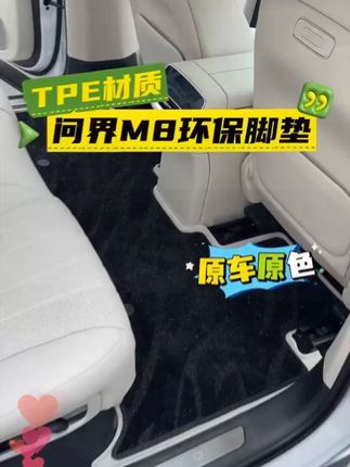 99%的问界M8/M9车主都选择的路宾TPE脚垫。环保无异味,多种颜色可选,符合您的内饰 #问界M8  #问界M9  #问界  #问界M8脚垫