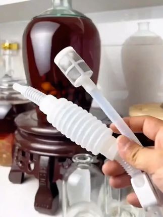 #抽酒器 #半自动抽酒器 #抽酒神器 #抽酒器半自动吸酒器葡萄酒虹吸管 #抽酒管