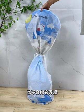 风扇不用别裸着!快给套上防尘罩,防尘、防虫、防老化!#防尘罩 #全包防尘罩 #换季收纳 M