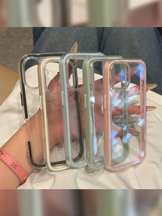 高颜值透色适用苹果16手机壳iPhone15 14 13小米vivo华为oppo硅胶 #透明壳 #不发黄透明手机壳 #创意手机壳 #透明手机壳 #这个手机壳真的长在我心巴上了